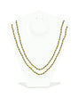 Kanthi (With Golden Metal Colour) - Double-Stringed Beads for Spiritual Wear - Retail Maharaj