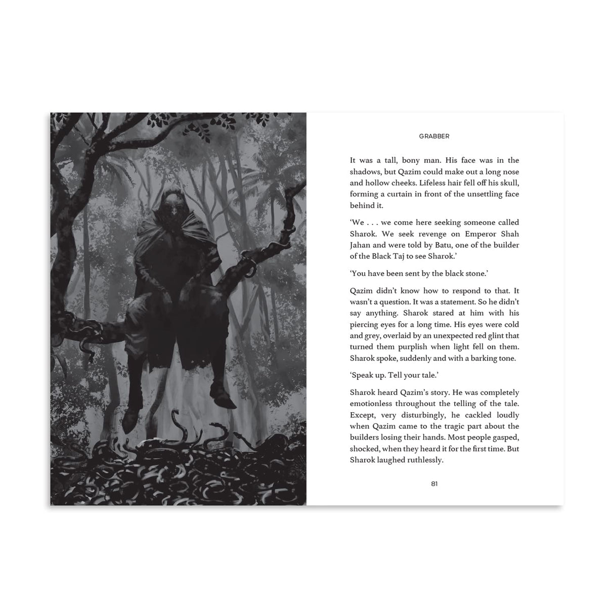 Grabber: A thrilling horror fiction based on a popular urban legend about the Black Taj Mahal - Retail Maharaj