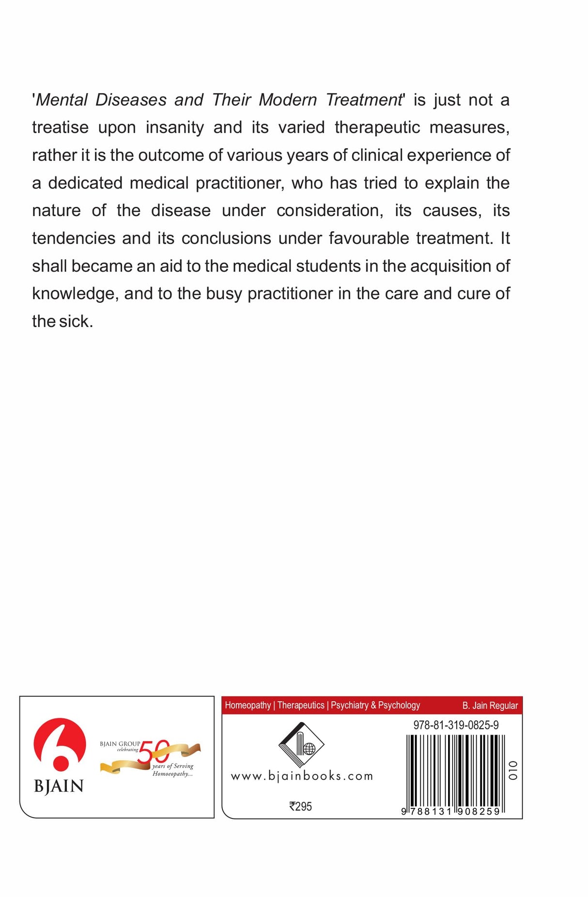 Mental Diseases and their Modern Treatment - Retail Maharaj