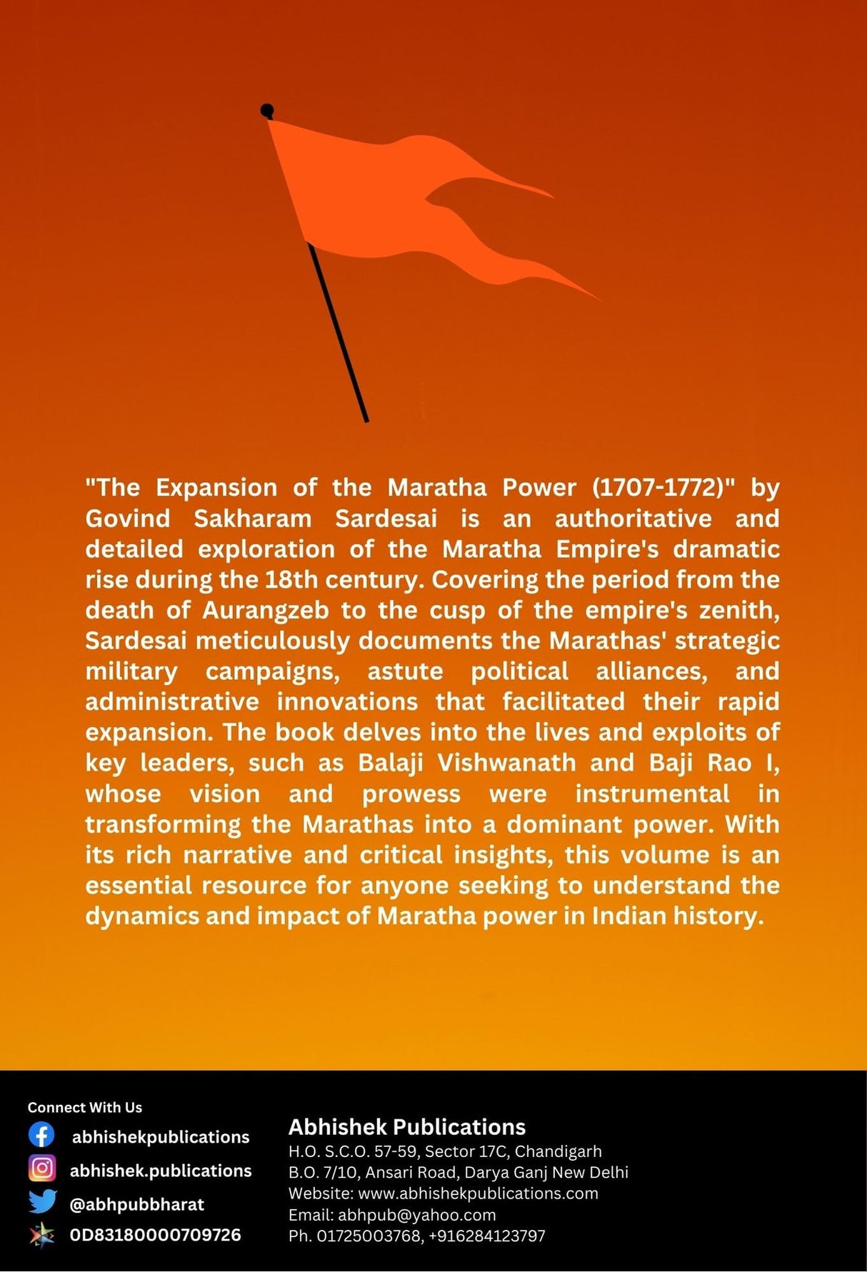 The Expansion Of The Maratha Power (1707-1772) - Retail Maharaj