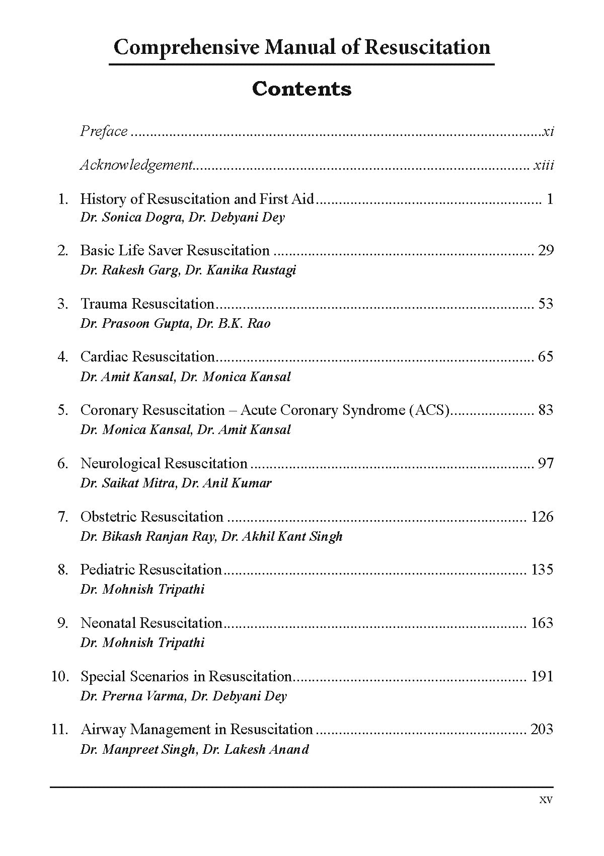 Comprehensive Manual of Resuscitation - Retail Maharaj