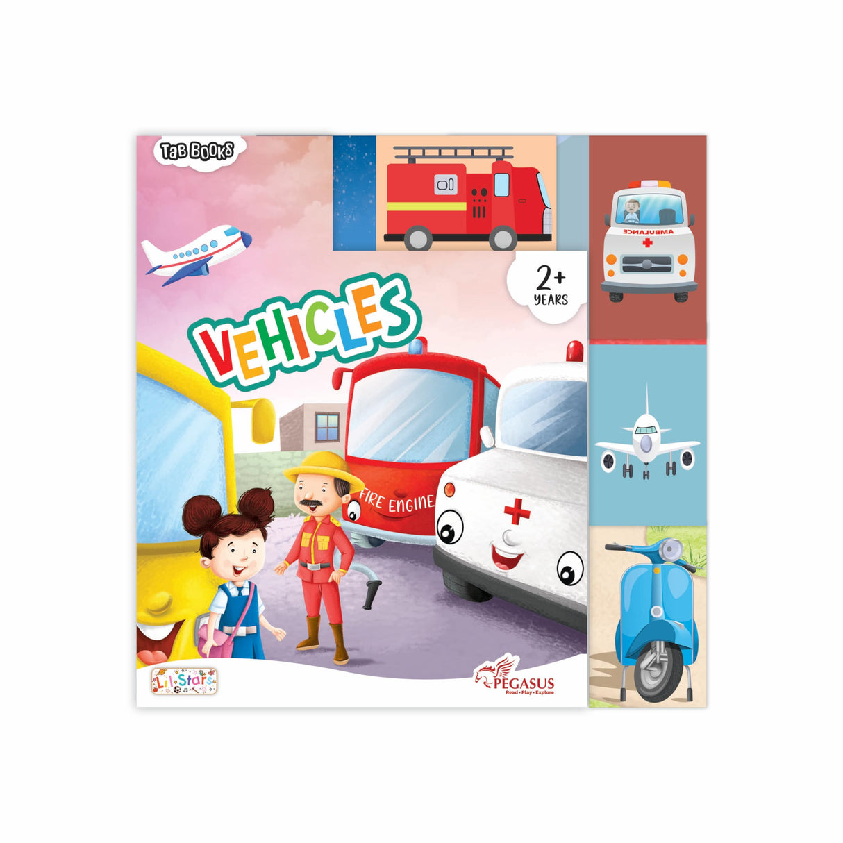 Tab Board Book - Vehicles - Retail Maharaj