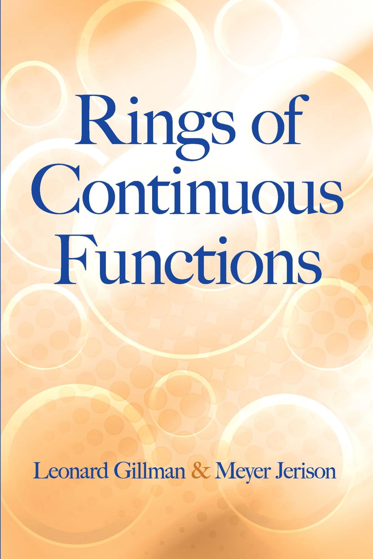 Rings of Continuous Functions - Retail Maharaj