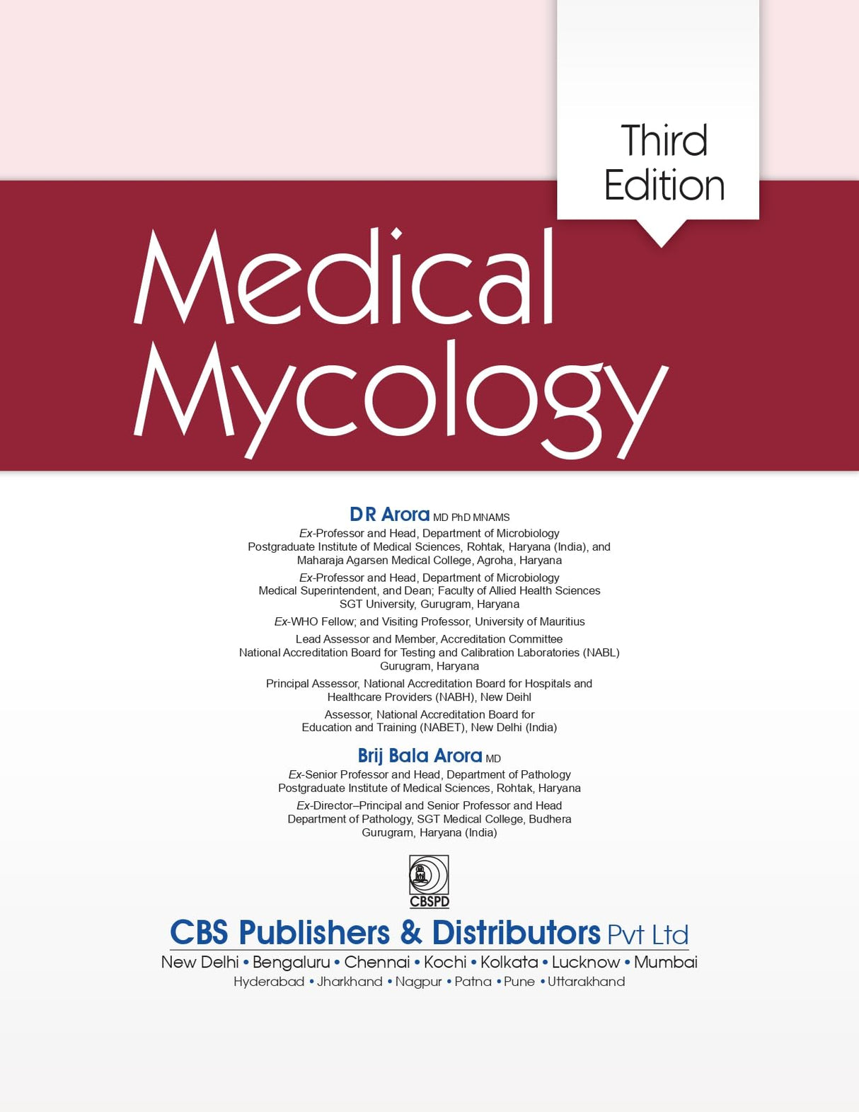 Medical Mycology 3Ed (Pb 2024)