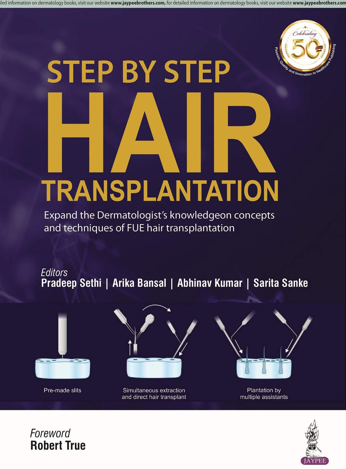 STEP BY STEP HAIR TRANSPLANTATION