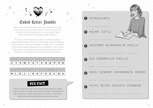 Swiftle: The ultimate Taylor Swift puzzle book - Retail Maharaj