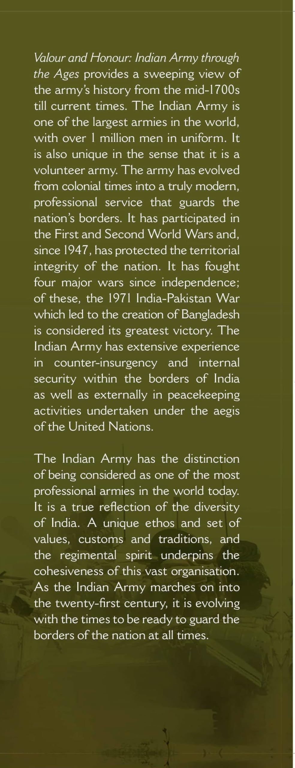 Valour and Honour: Indian Army through the Ages - Retail Maharaj