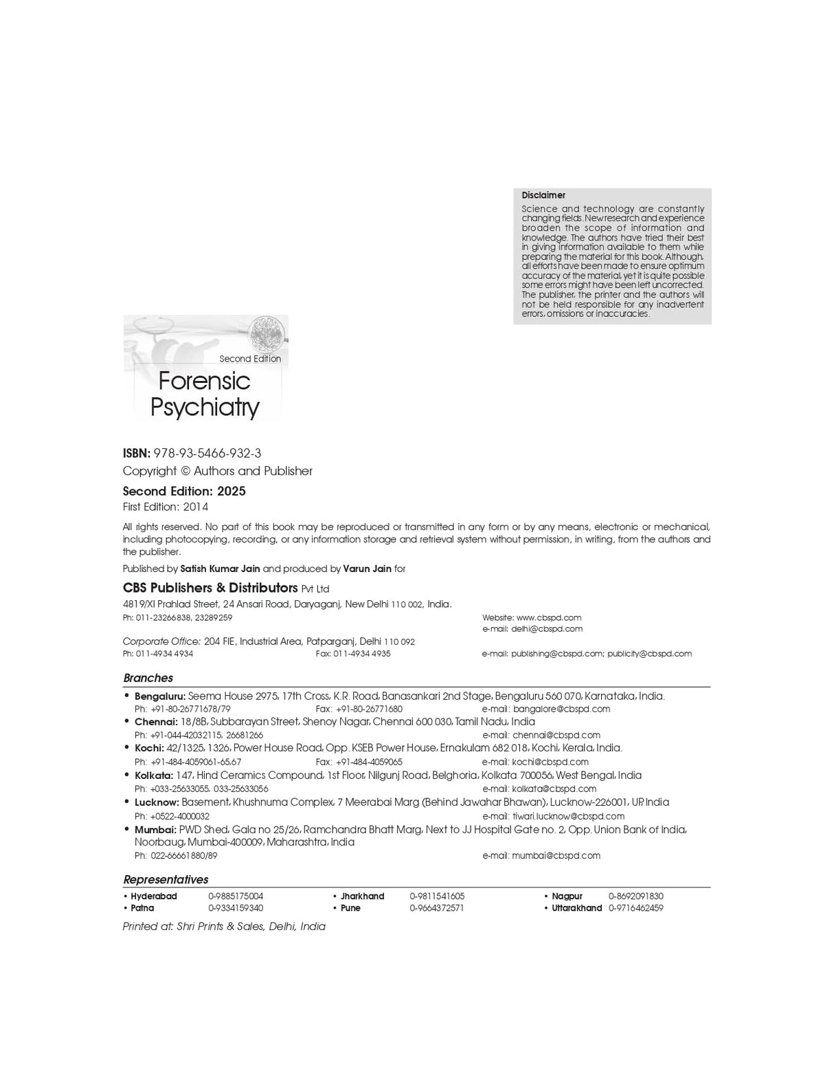 Forensic Psychiatry, 2/e