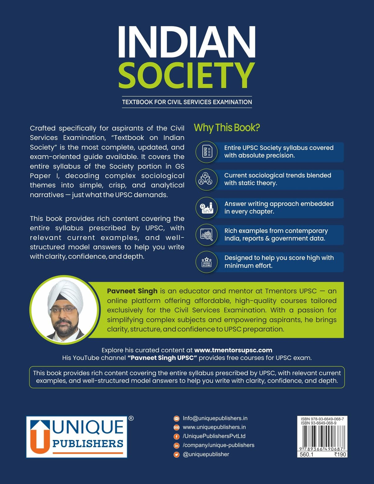 Indian Society: Textbook for Civil Services Examination)