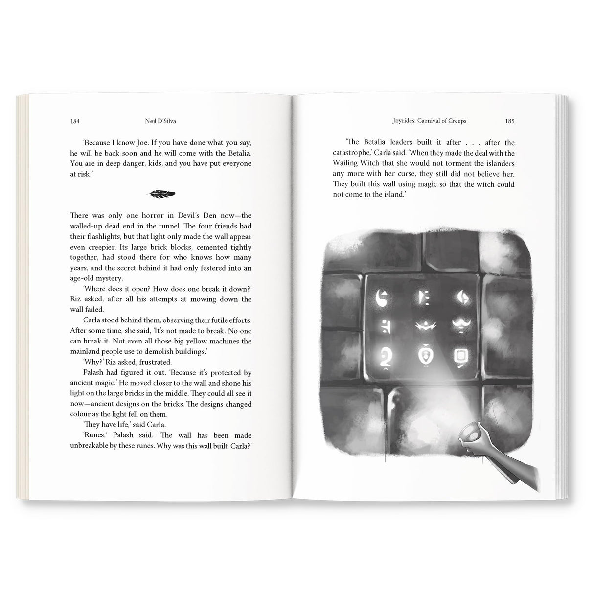 Joyrides: Carnival of Creeps (A Fearless Four Paranormal Thriller) | Age 10 + - Retail Maharaj