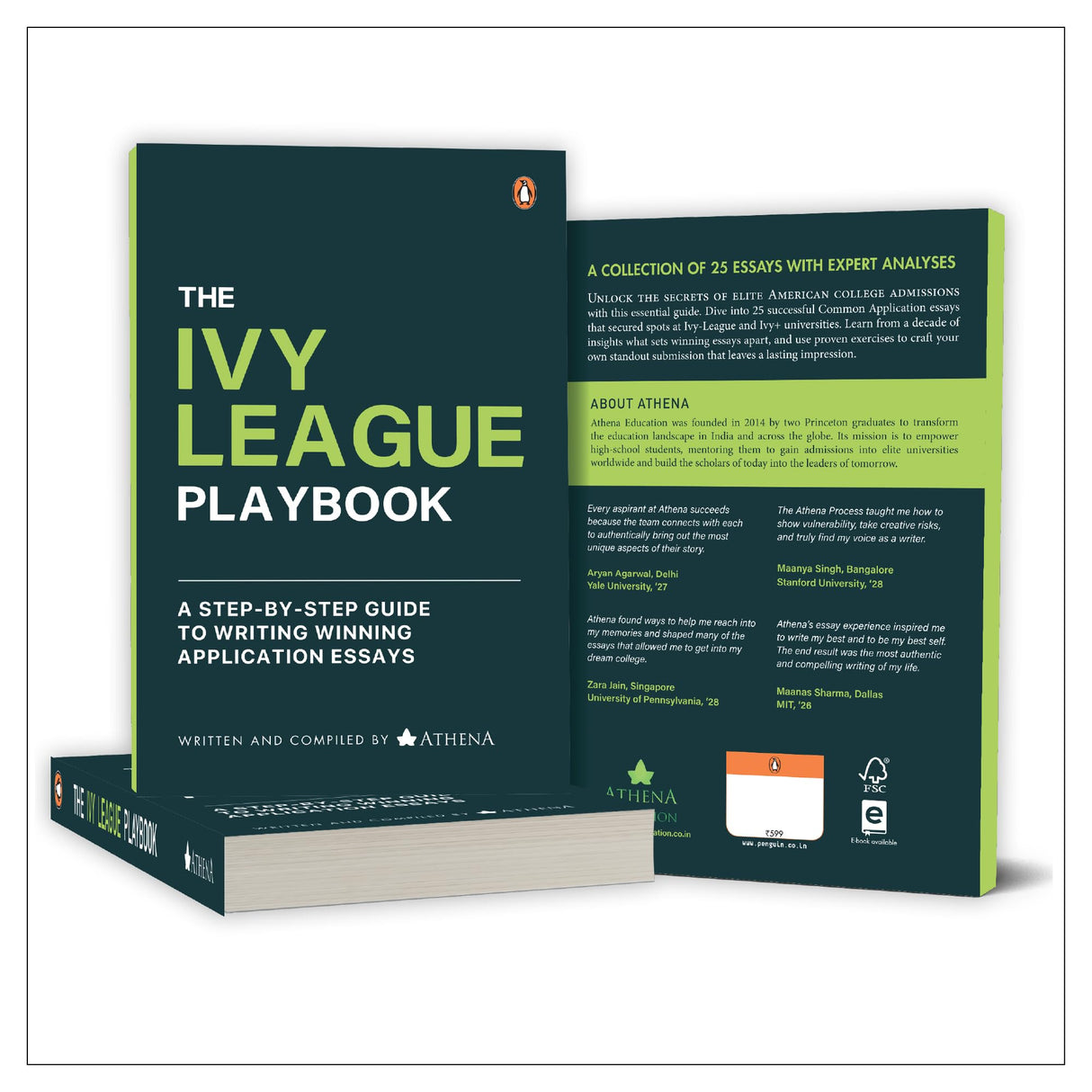 The Ivy League Playbook: A Step-by-Step Guide to Writing Winning Admission Essays - Retail Maharaj
