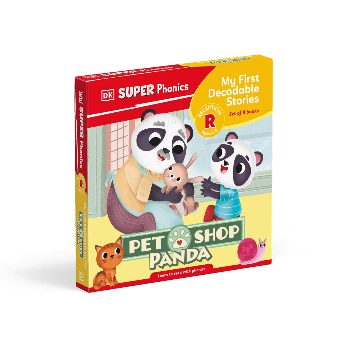 DK Super Phonics My First Decodable Stories Pet Shop Panda - Retail Maharaj