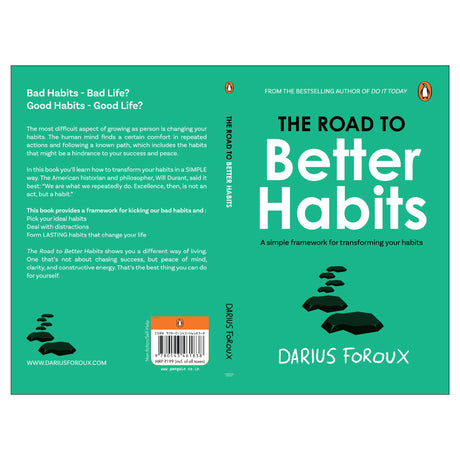 The Road To Better Habits: A Simple Framework for Transforming your Habits | A Simple Guide to Habit Change, Focus, and a More Peaceful Life by the Bestselling Author of Do It Today - Retail Maharaj