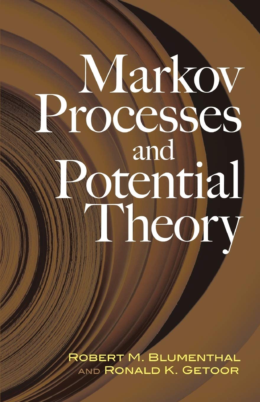 MARKOV PROCESSES AND POTENTIAL THEORY (Dover Books on Mathematics) - Retail Maharaj