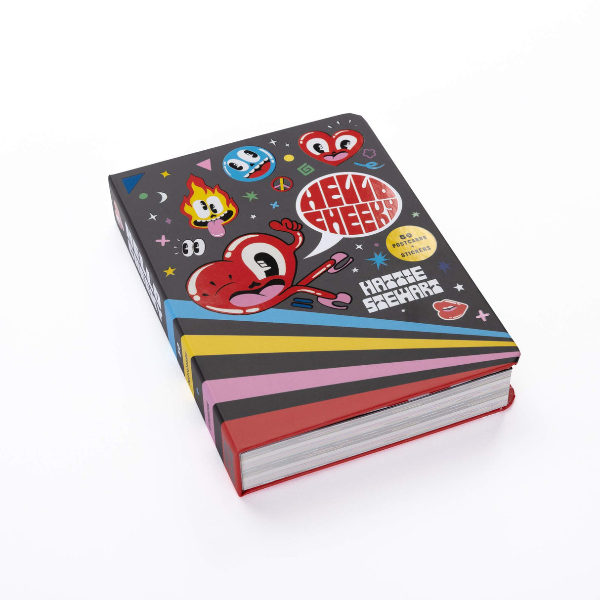 Hello Cheeky: 50 Postcards with Stickers