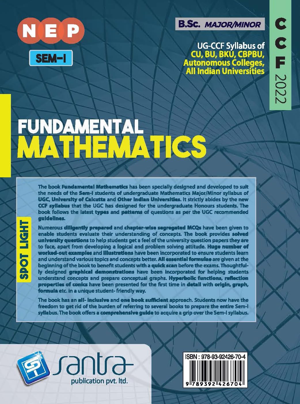 Fundamental Mathematics (NEP)-BSC SEM 1(CU & Others) - Retail Maharaj