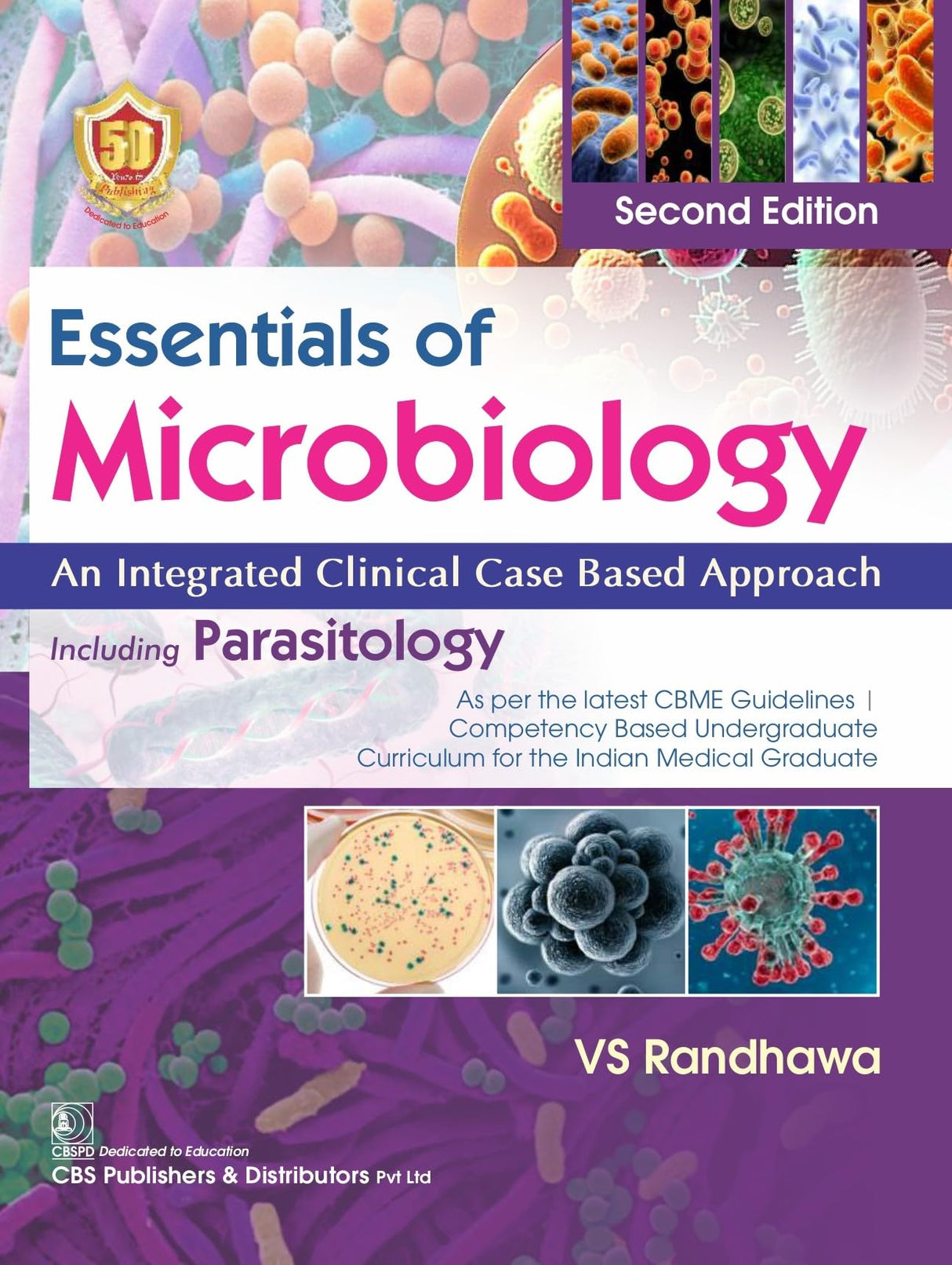Essentials Of Microbiology An Integrated Clinical Case Based Approach Including Parasitology 2Ed (Pb 2024)