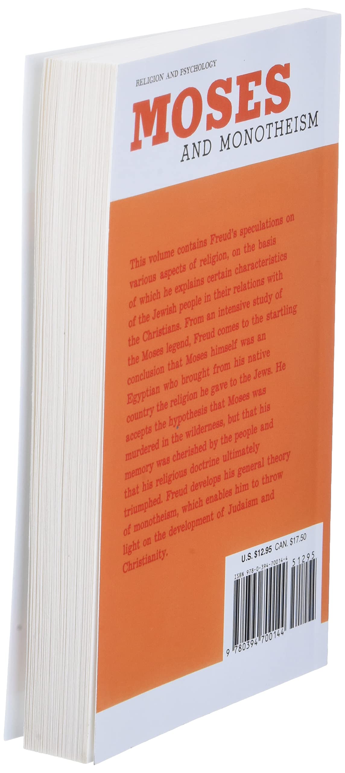 Moses and Monotheism - Retail Maharaj