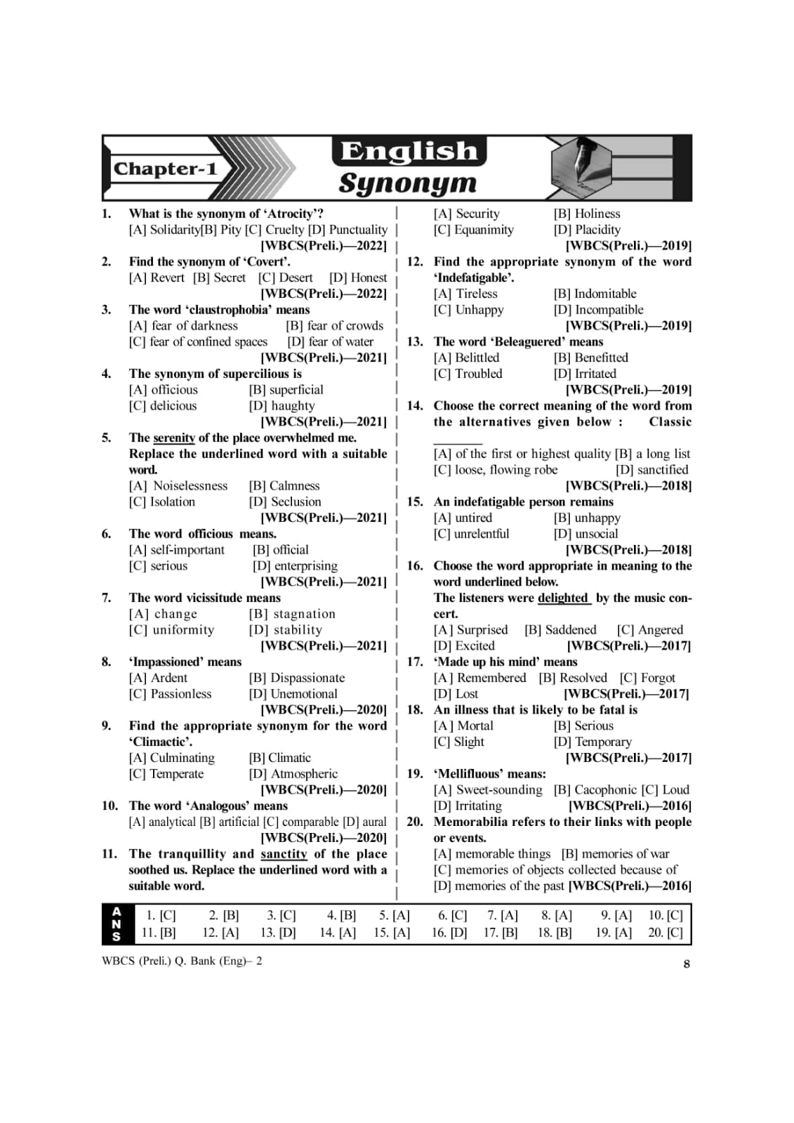 WBCS (Preliminary) Subject Wise & Topic Wise Question Bank with Math & GI Solved (English Version) - Retail Maharaj