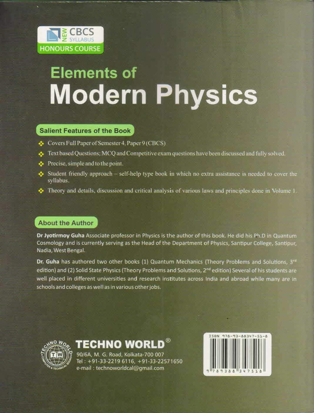 Elements Of Modern Physics V-2 - Retail Maharaj