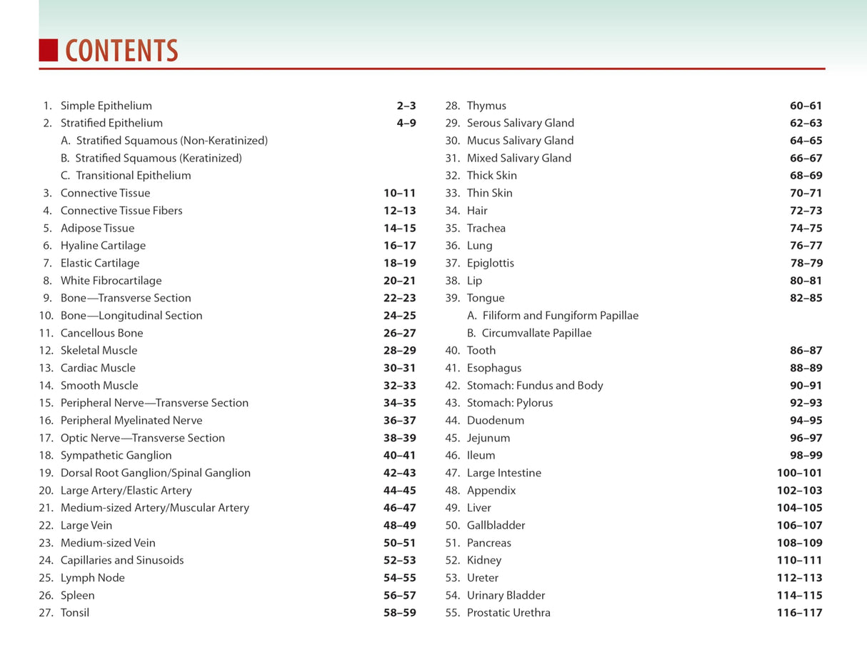 HISTOLOGY PRACTICAL MANUAL
