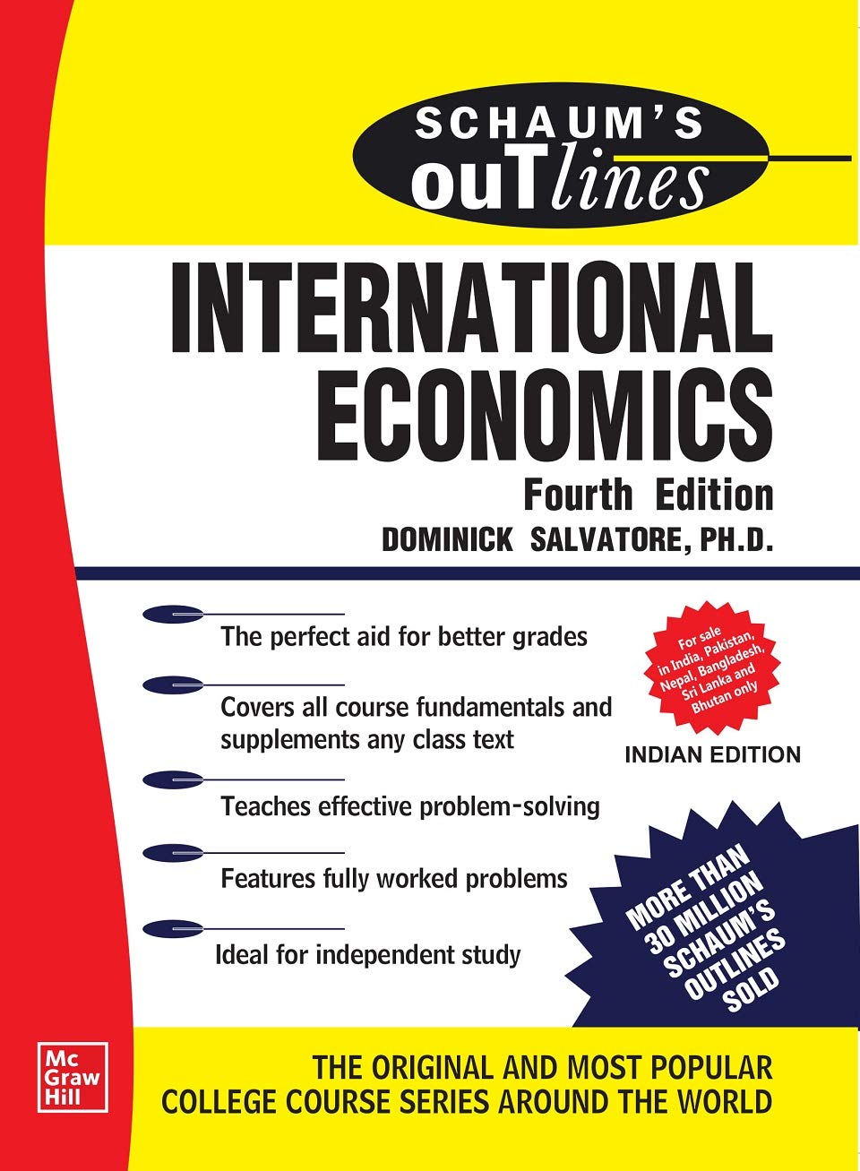 Schaum's Outline Of International Economics | Fourth Edition - Retail Maharaj