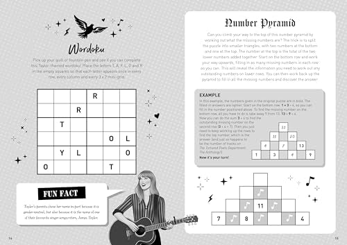 Swiftle: The ultimate Taylor Swift puzzle book - Retail Maharaj