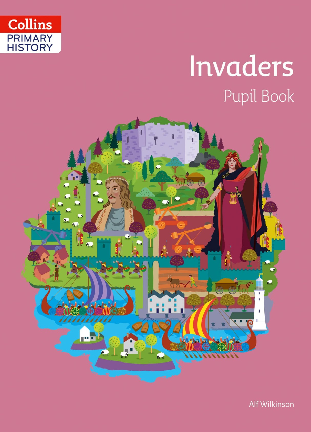 Invaders Pupil Book (Collins Primary History) - Retail Maharaj