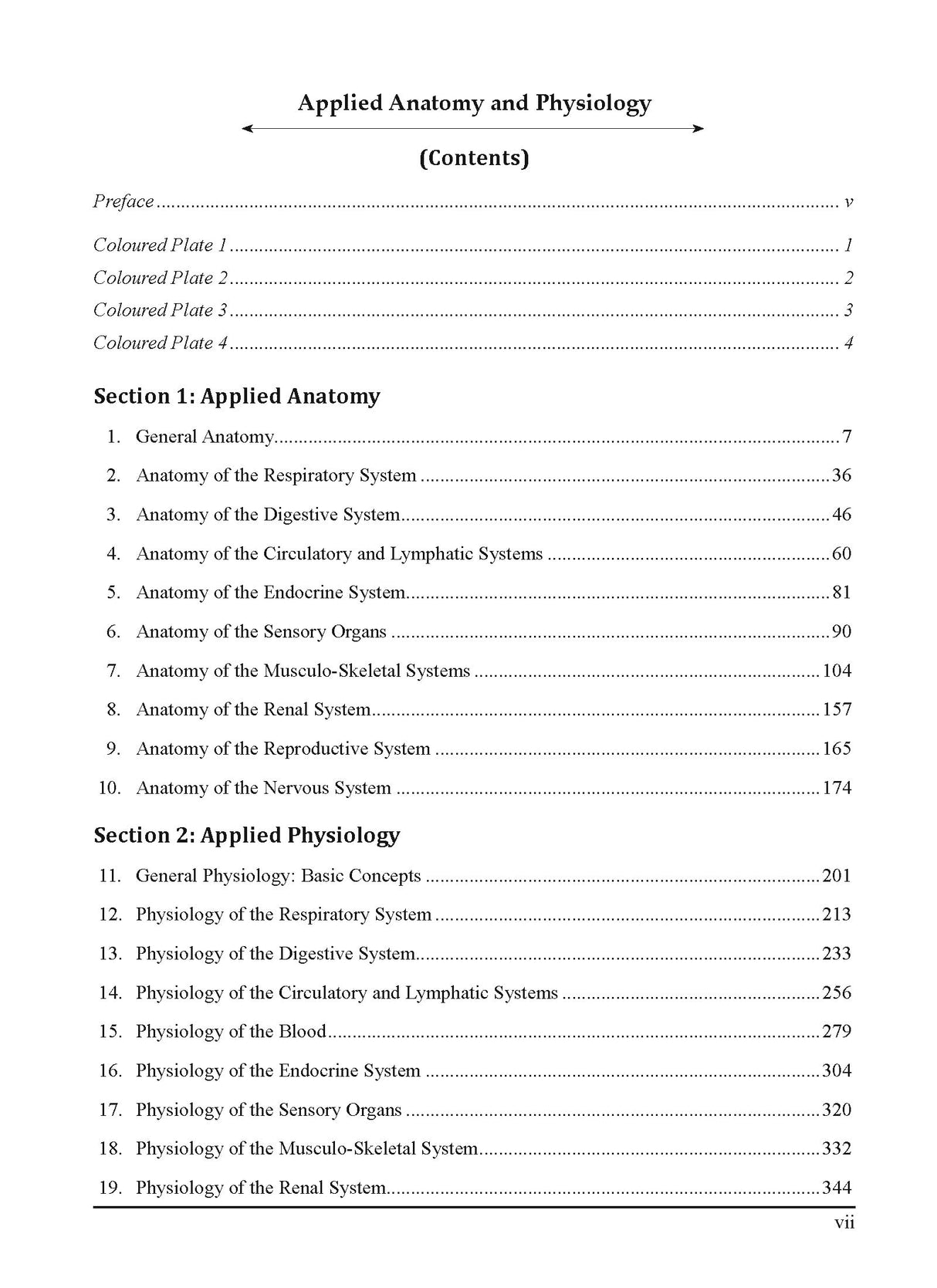 Applied Anatomy and Physiology for B.Sc. Nursing Course