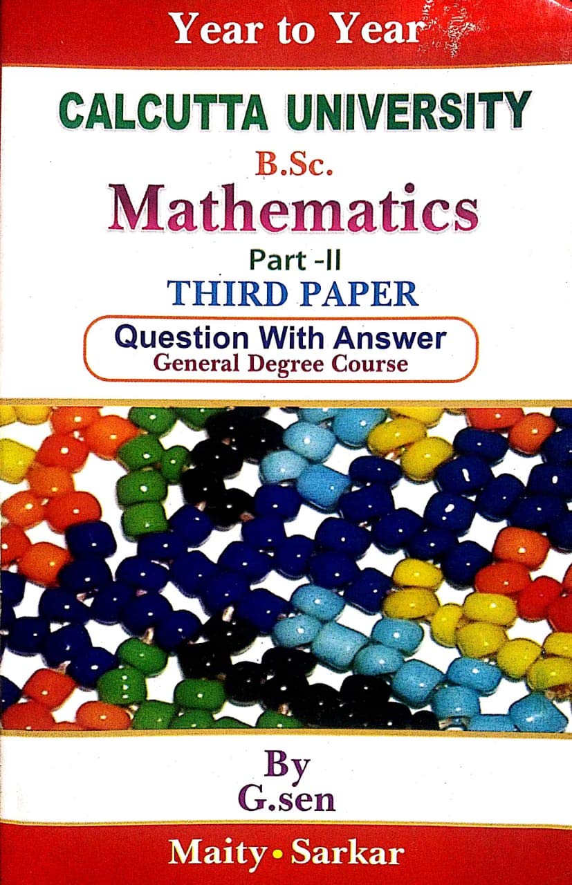 Mathematics Part - II (Third Paper) for Calcutta University - Retail Maharaj