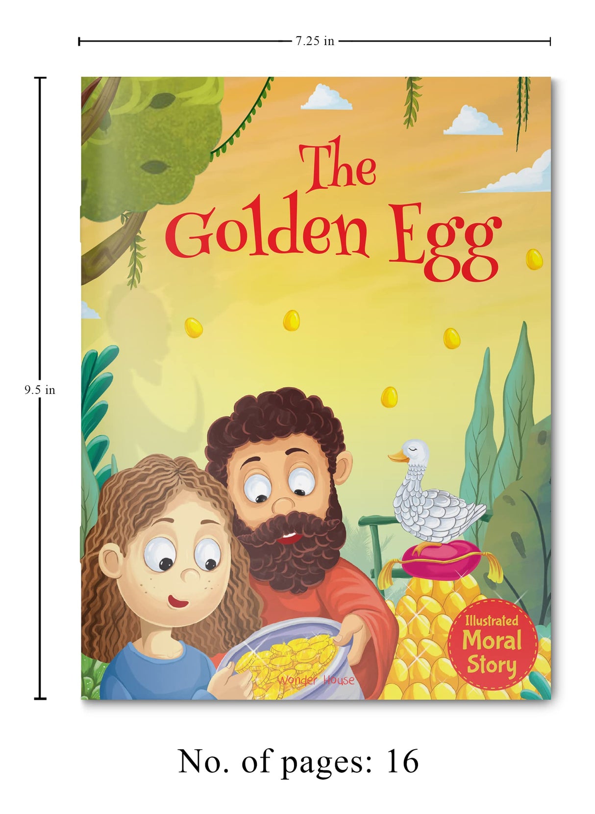 The Golden Egg - Illustrated Moral Story for Children - Retail Maharaj