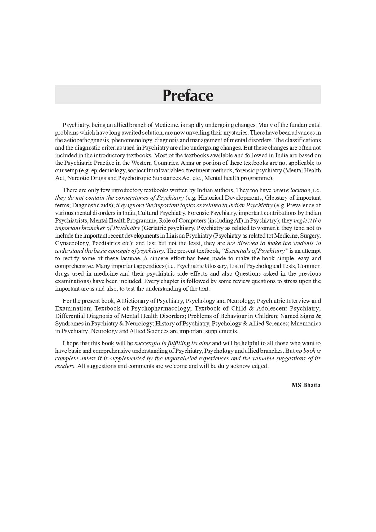 Essentials Of Psychiatry 10Ed (Pb 2025)