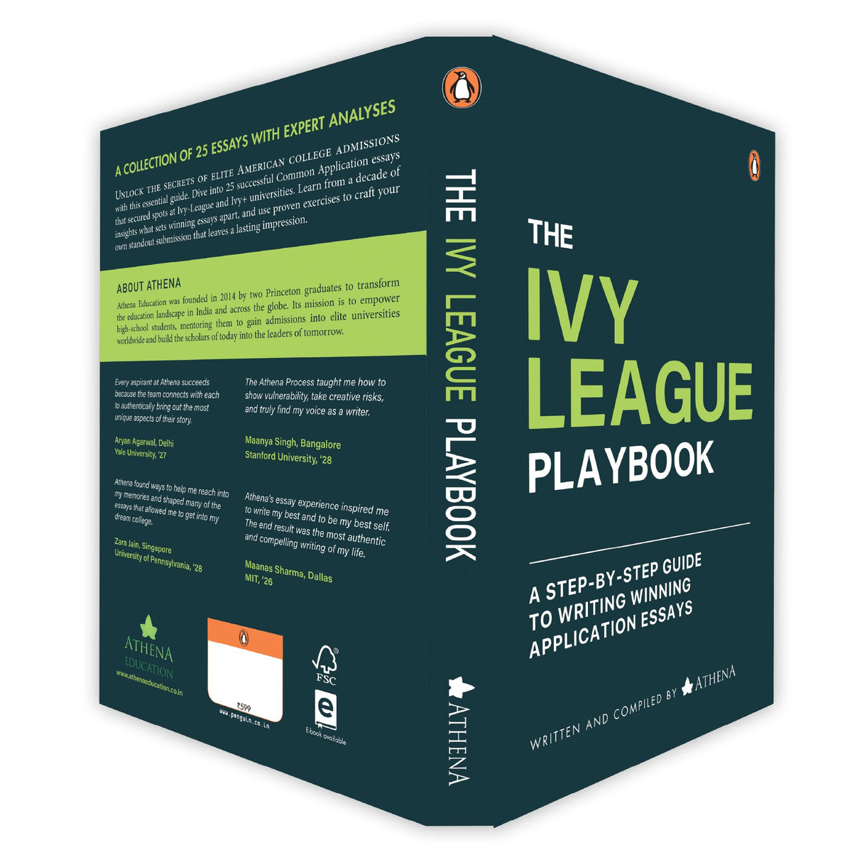 The Ivy League Playbook: A Step-by-Step Guide to Writing Winning Admission Essays - Retail Maharaj