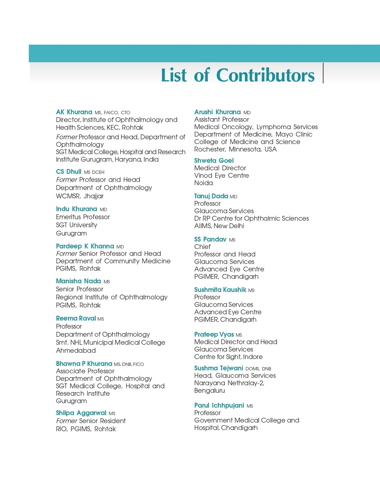 Principles And Practice Of Glaucoma 2Ed (Hb 2025) Mso Series