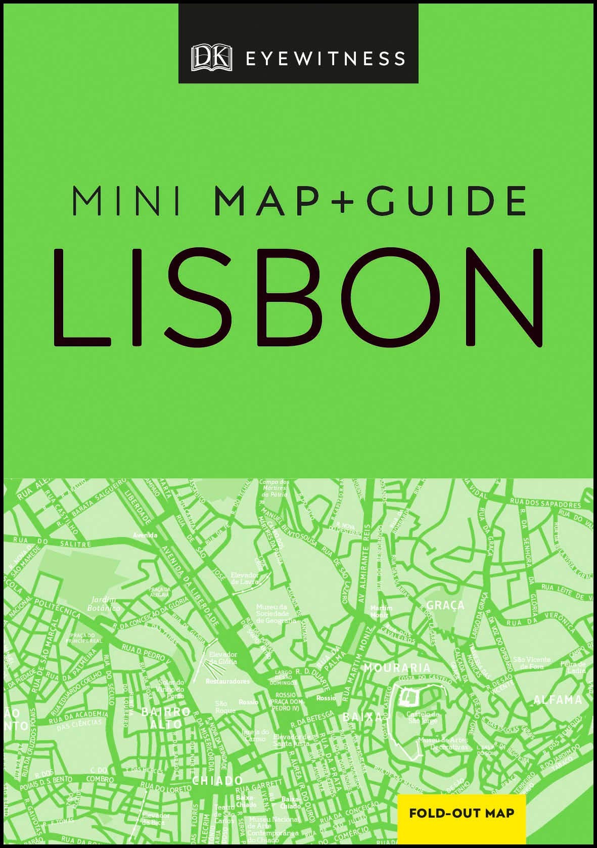 DK Lisbon Mini Map and Guide - Retail Maharaj