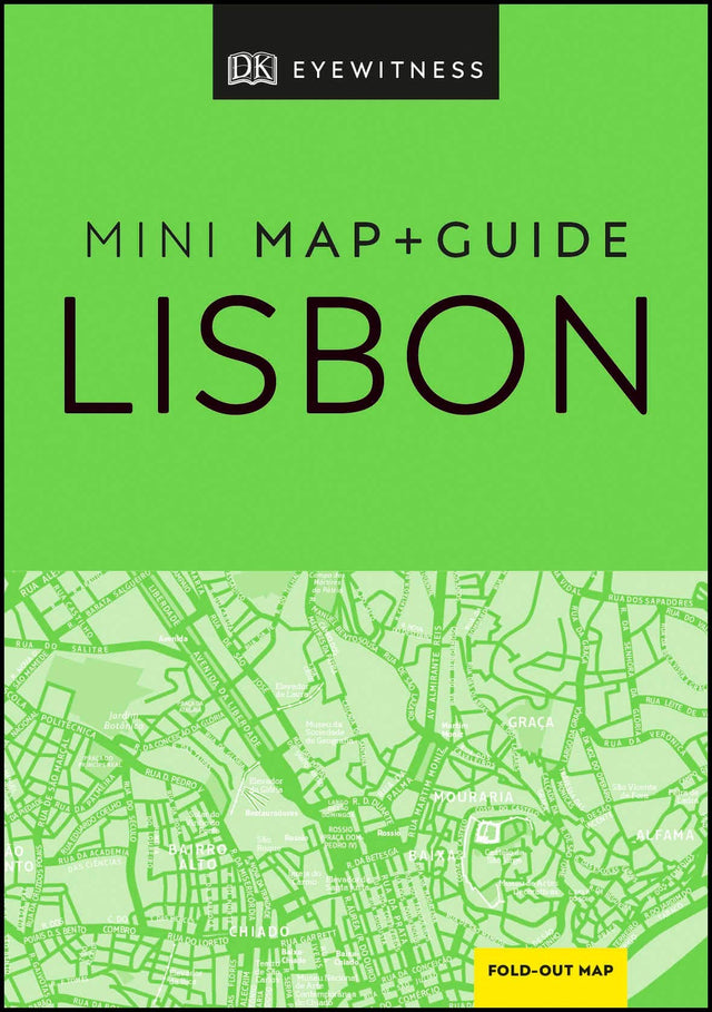 DK Lisbon Mini Map and Guide - Retail Maharaj