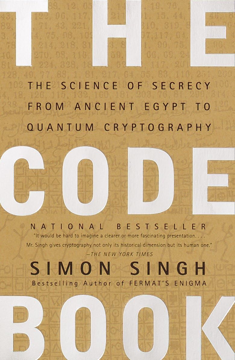 THE CODE BOOK: The Science of Secrecy from Ancient Egypt to Quantum Cryptography - Retail Maharaj