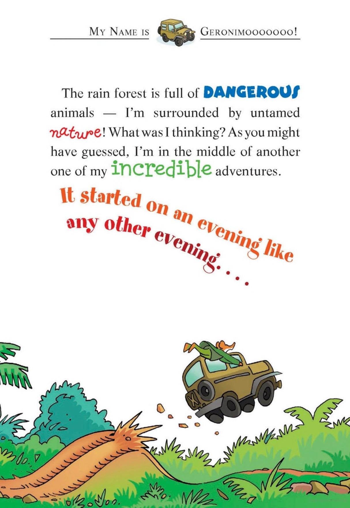 Geronimo Stilton #53: Rumble in the Jungle - Retail Maharaj