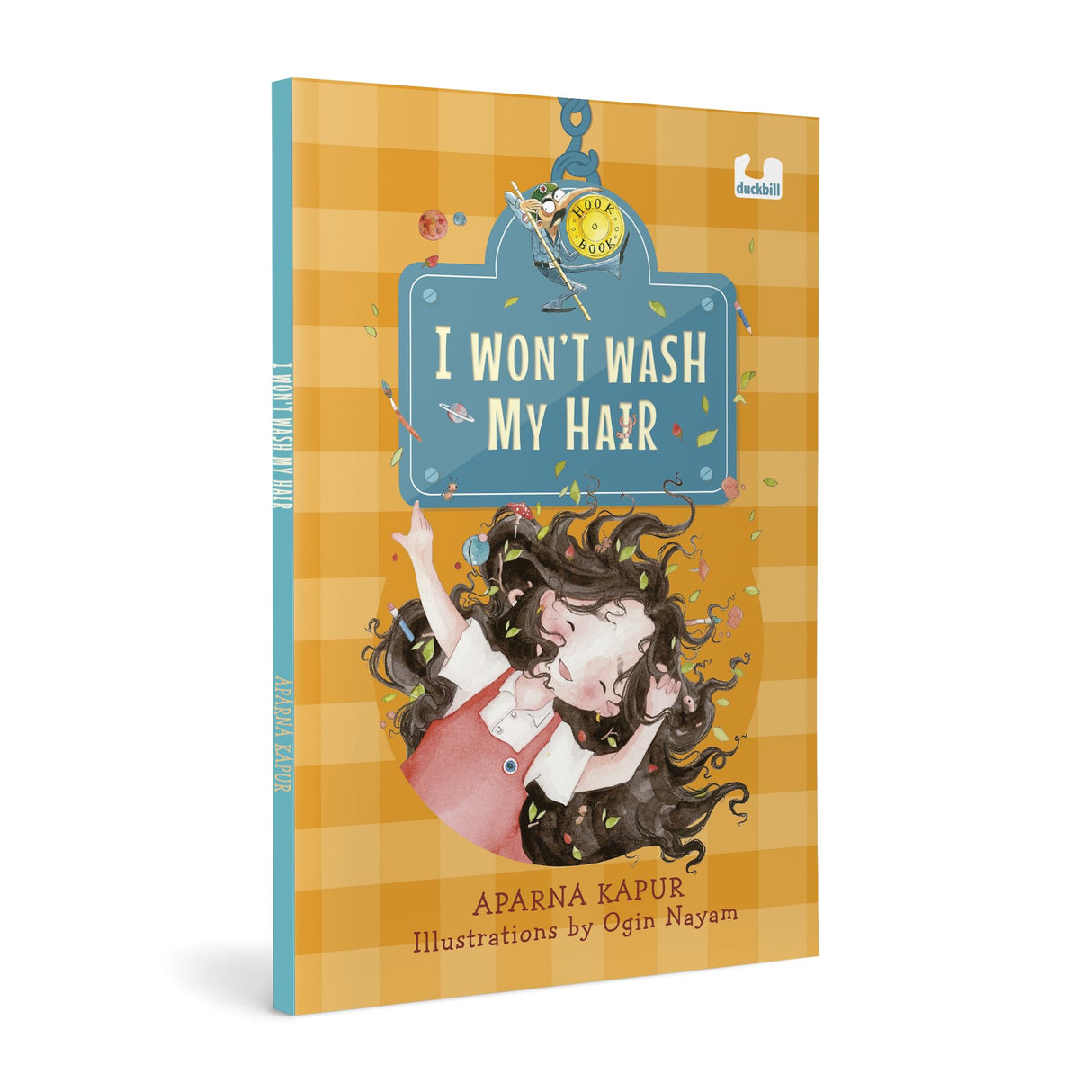 I Won’t Wash My Hair (Hook Books): A Fantastical Story of A Funny Resolution | Ages 5+ - Retail Maharaj