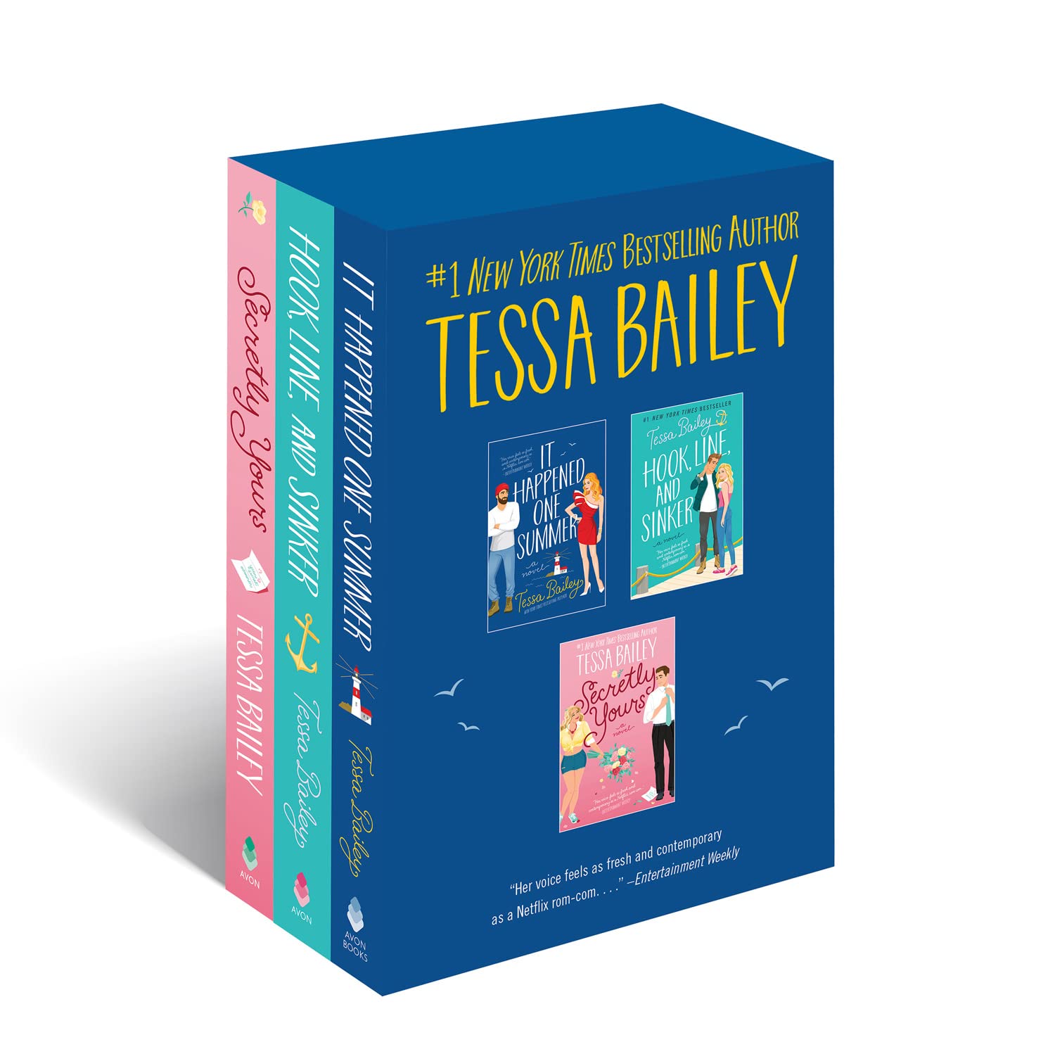 Tessa Bailey Boxed Set - It Happened One Summer / Hook, Line - Retail Maharaj