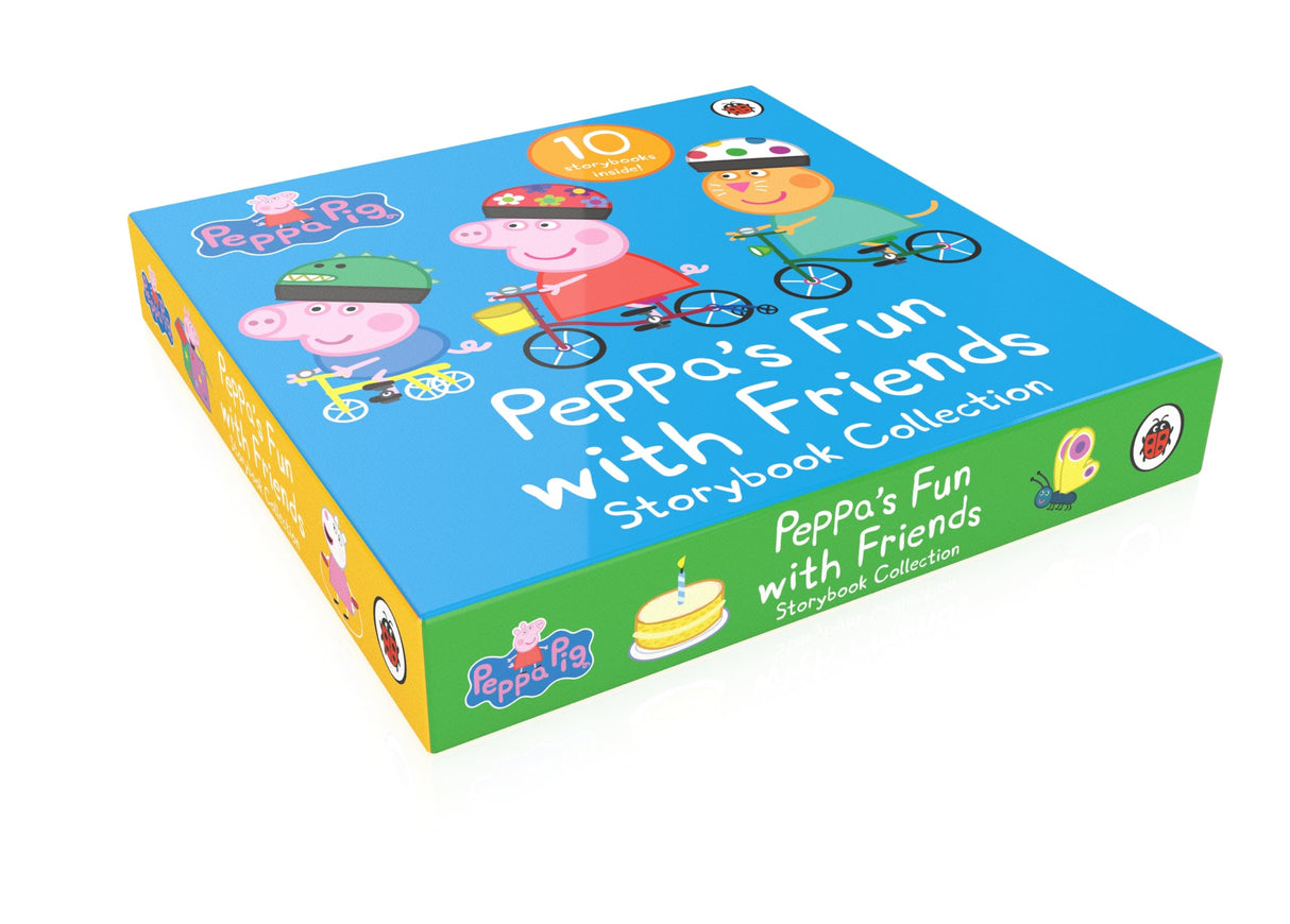 Peppa Pig: 10 Fun-Filled Books Including Peppa's Football | Perfect for Bedtime Reading and Early Learning | Ideal Gift for Young Peppa Pig Fans - Retail Maharaj