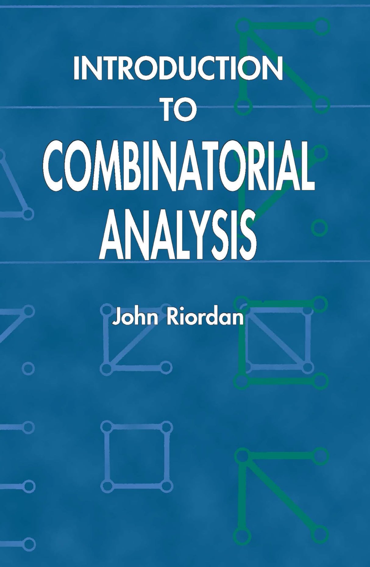 Introduction to Combinatorial Analysis (Dover Books on Mathematics) - Retail Maharaj