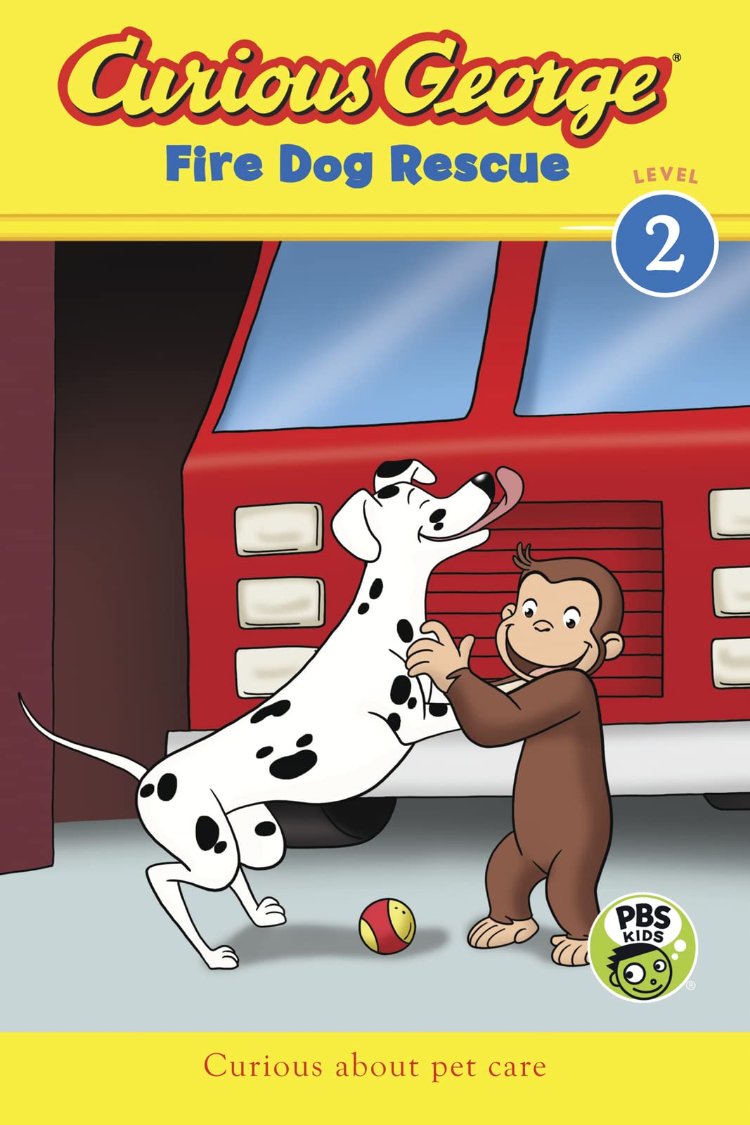 Curious George Fire Dog Rescue (Cgtv Reader)