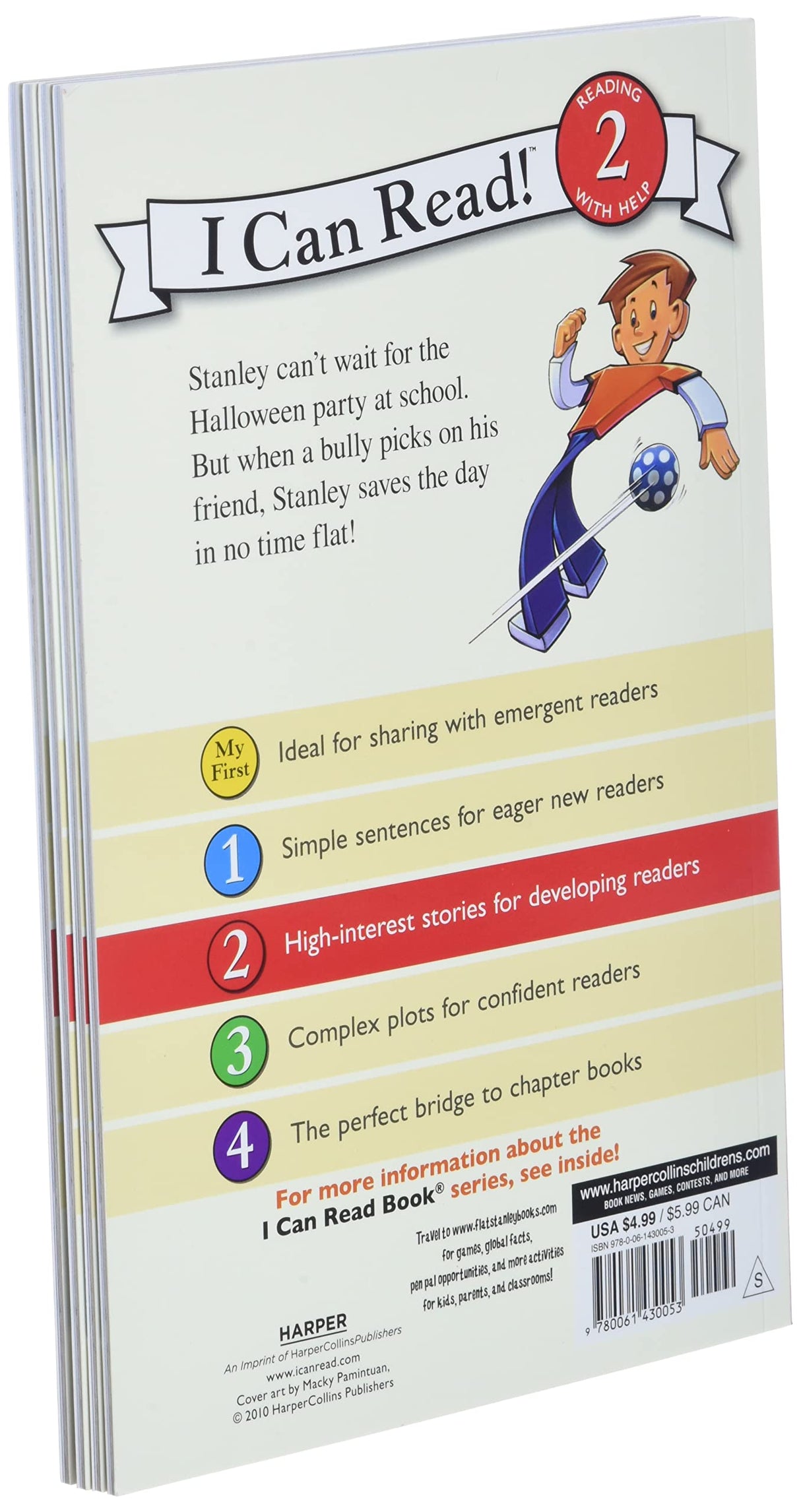 Flat Stanley and the Haunted House (I Can Read Level 2) - Retail Maharaj