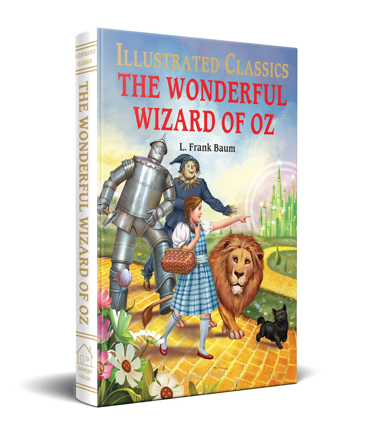 The Wonderful Wizard of Oz : llustrated Abridged Children Classic English Novel with Review Questions (Hardback) - Retail Maharaj