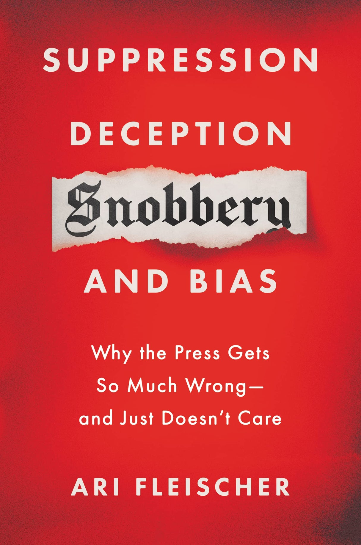 Suppression, Deception, Snobbery, and Bias: Why the Press Gets So Much Wrong―And Just Doesn't Care - Retail Maharaj