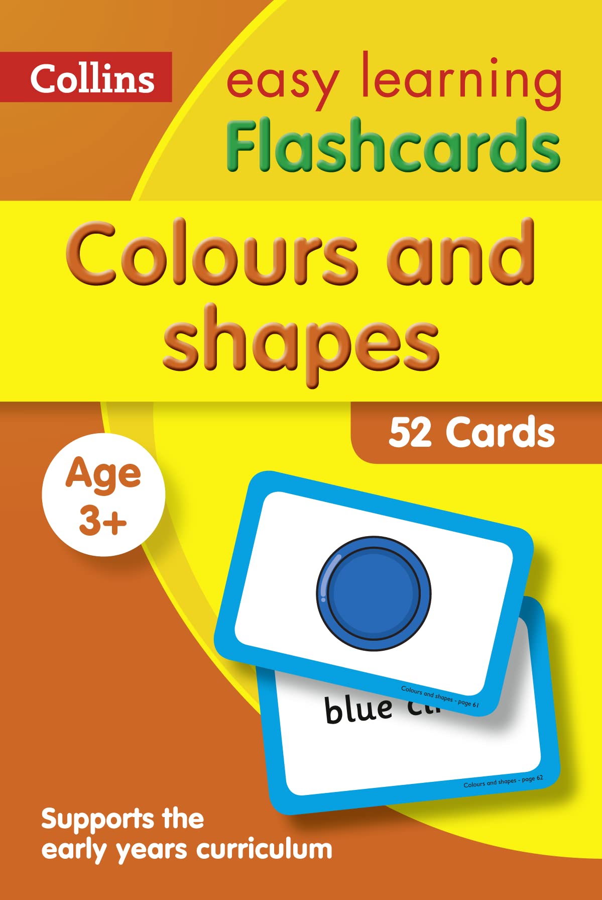Colours and Shapes Flashcards: Ideal for Home Learning - Retail Maharaj
