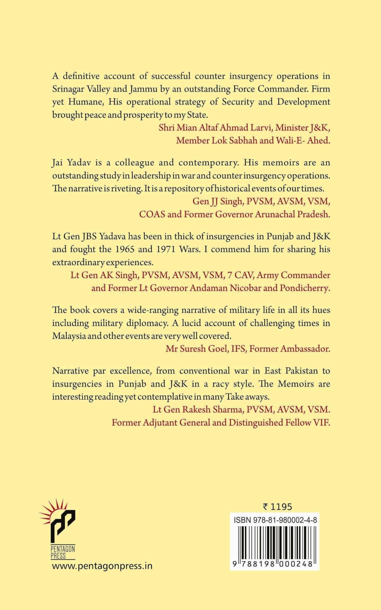 No Mission Impossible: Memoirs of a General in War and Insurgency - Retail Maharaj