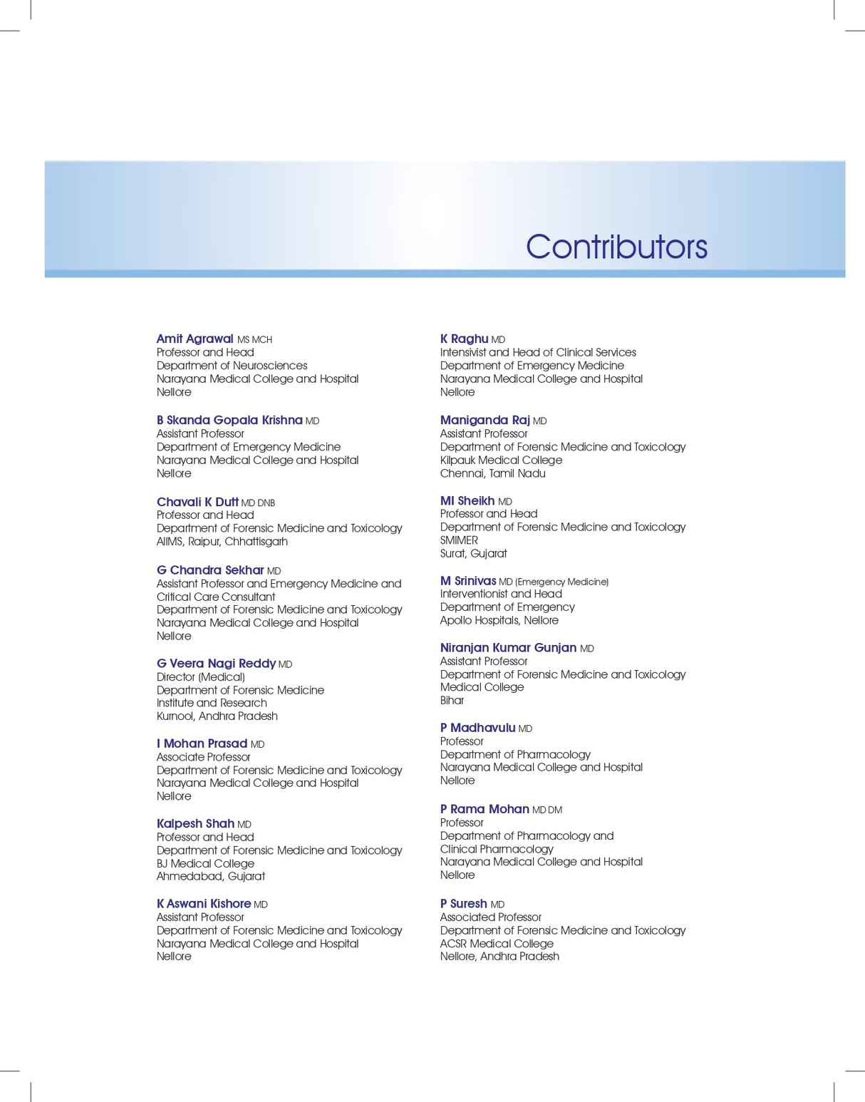 Clinical Toxicology and Forensic Science -2024