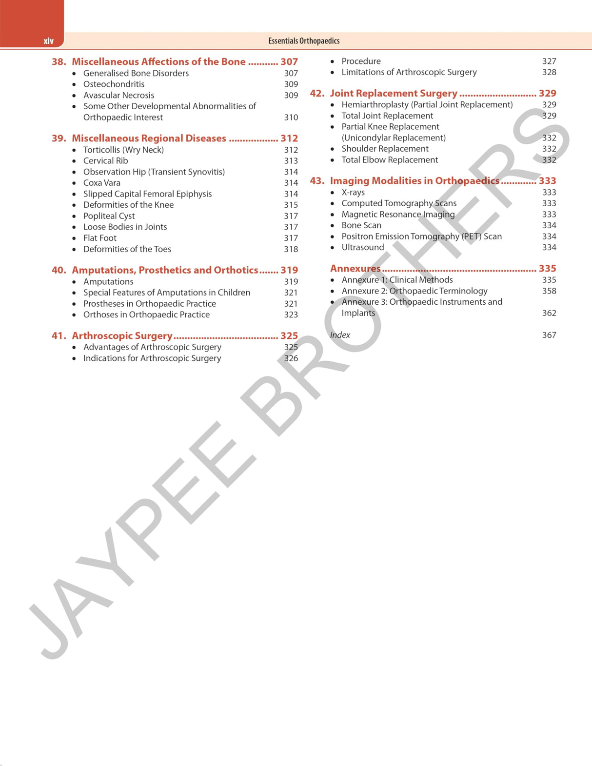 ESSENTIAL ORTHOPAEDICS